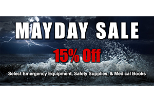 MAYDAY SALE: 15% Off Select Emergency Products