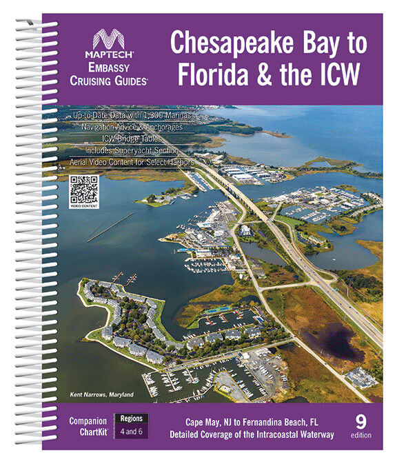 Maptech Embassy Guide: Chesapeake Bay To Florida
