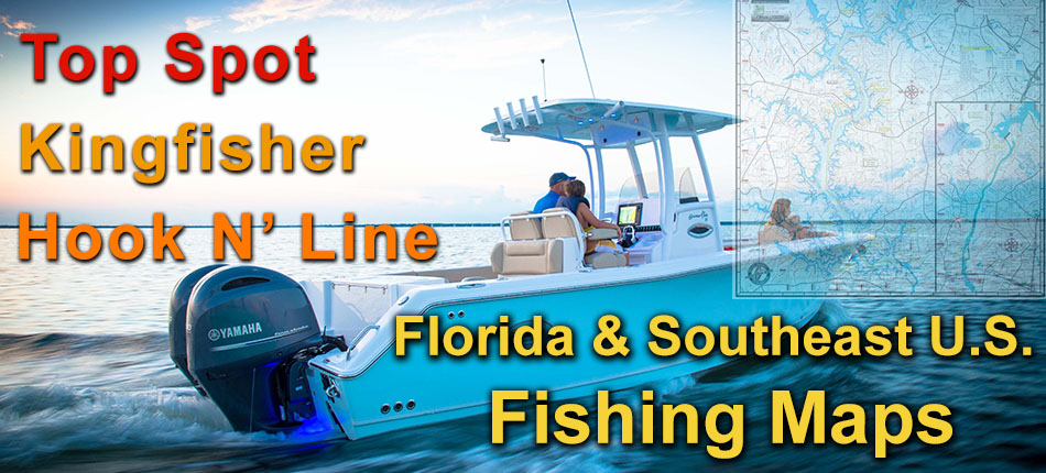 Top Selling Fishing Maps to Florida & Southeast U.S.