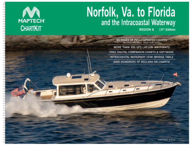 Maptech Chartkit Norfolk to Florida and the ICW